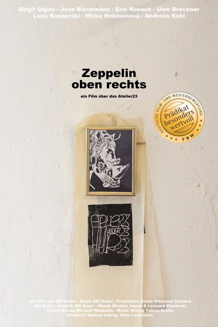 Zeppelin oben rechts