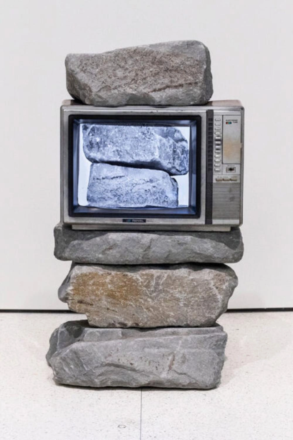 Untitled (TV Stone Tower)