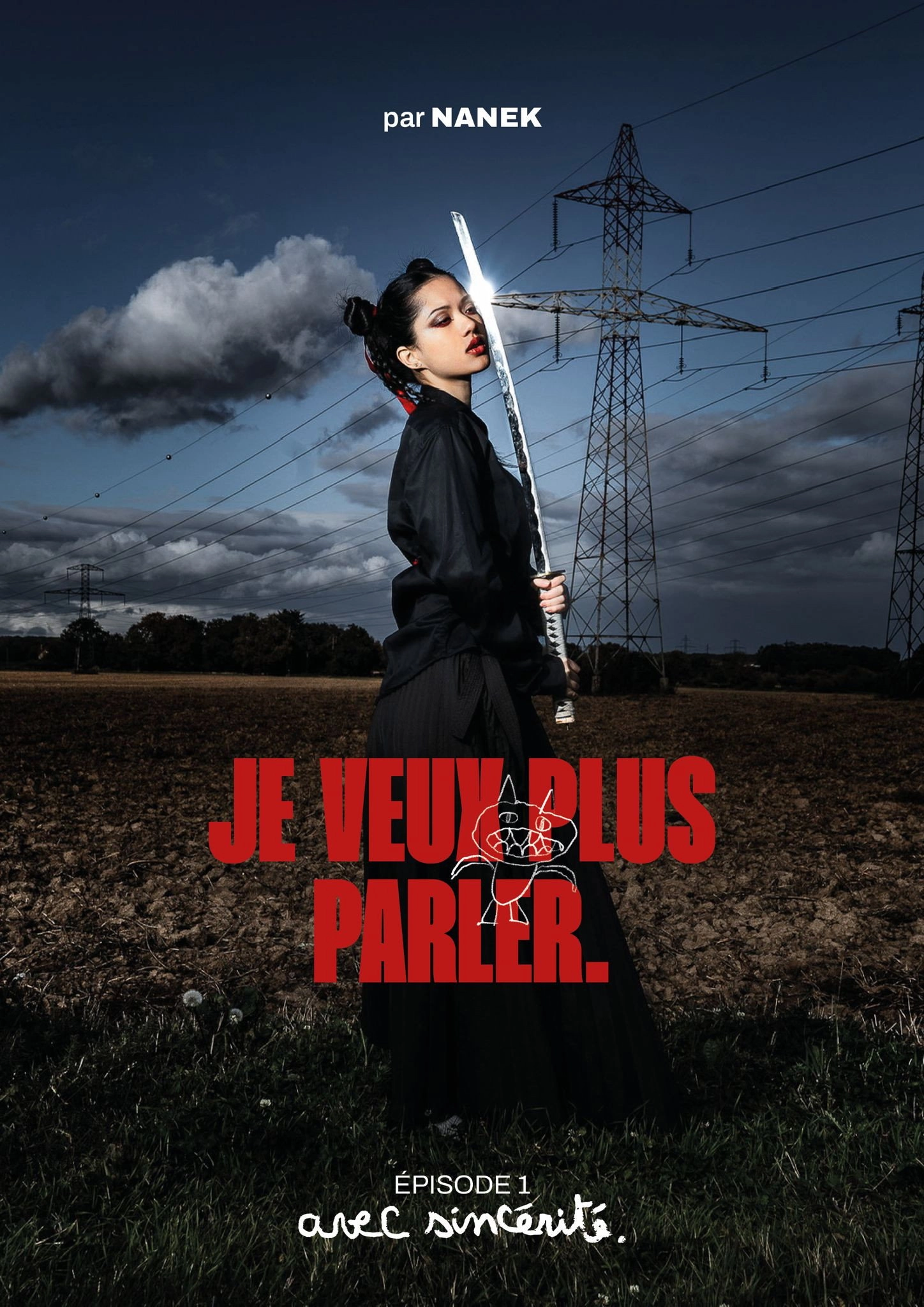 je veux plus parler.
