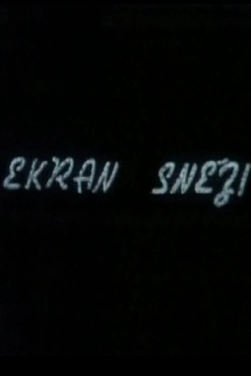 Ekran sneži