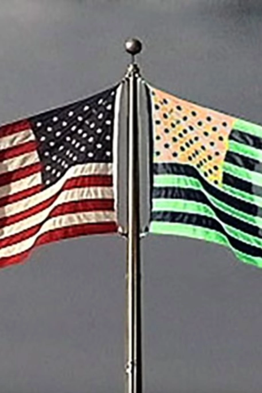 Flag and Its Shadow