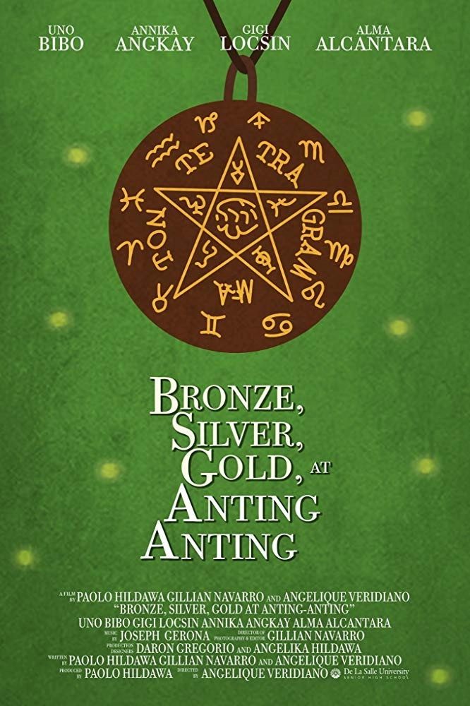Bronze, Silver, Gold at Anting-anting