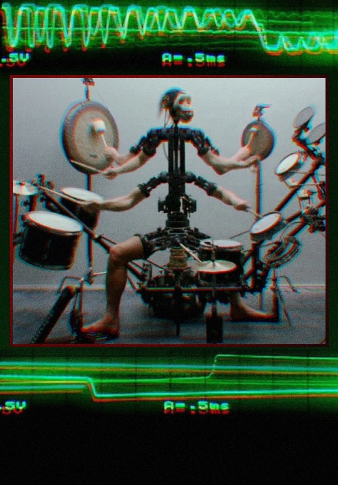 Monkey Drummer