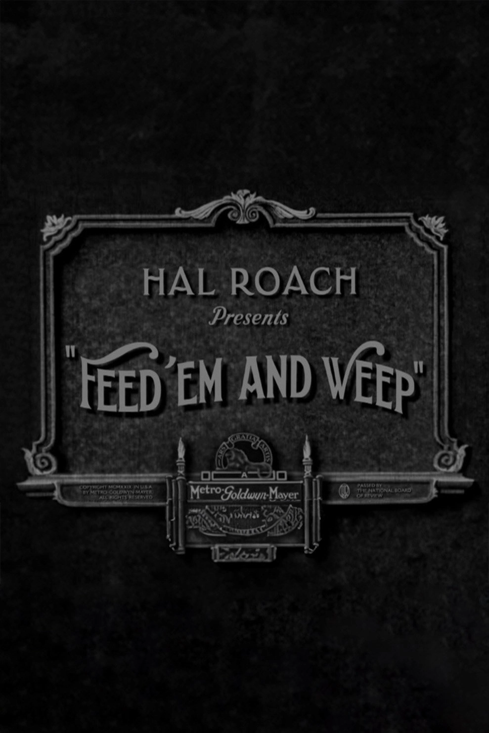 Feed 'em and Weep
