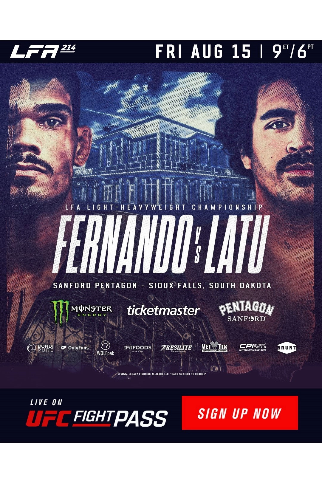 LFA 214: Fernando vs. Latu