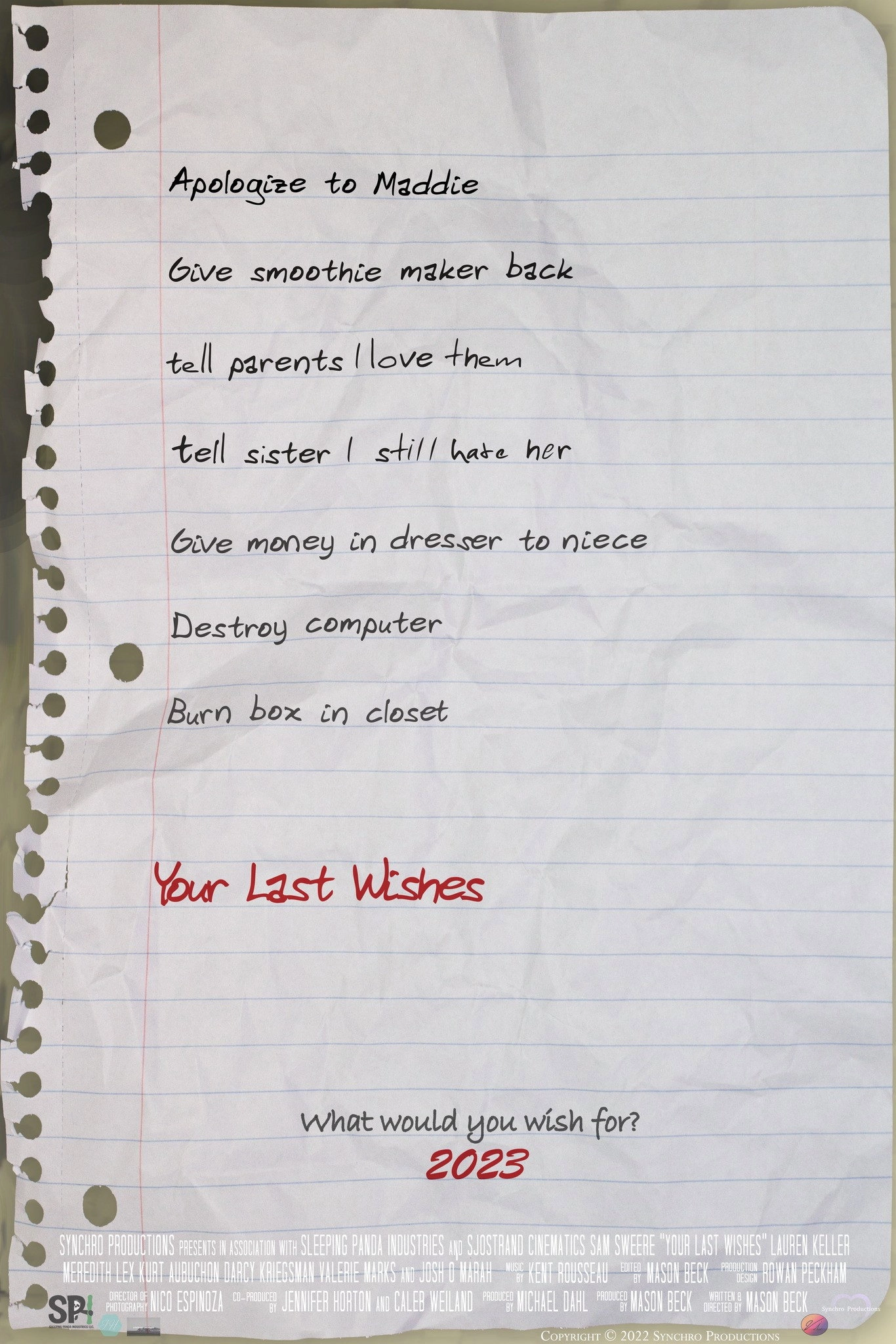 Your Last Wishes