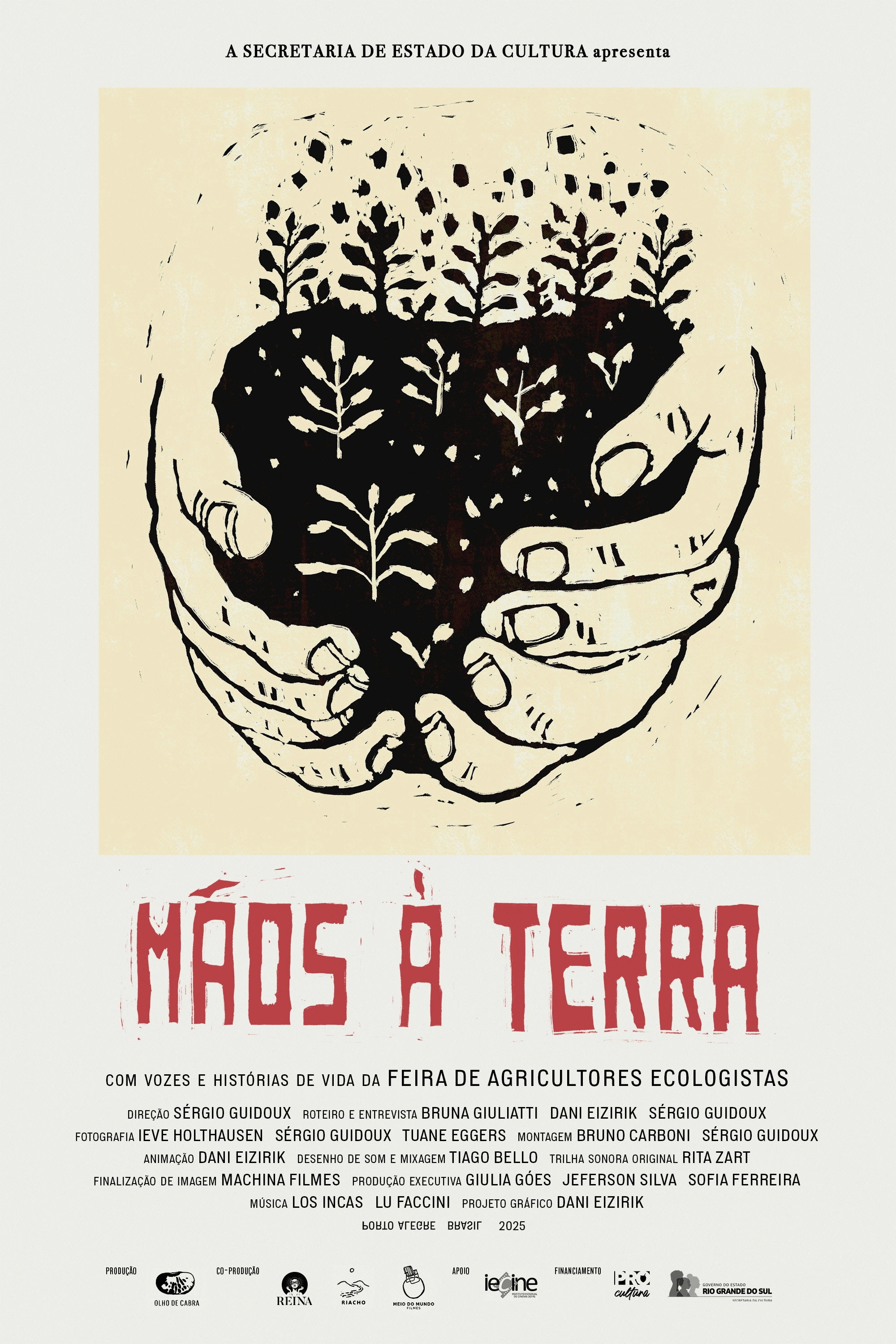 Hands to the earth