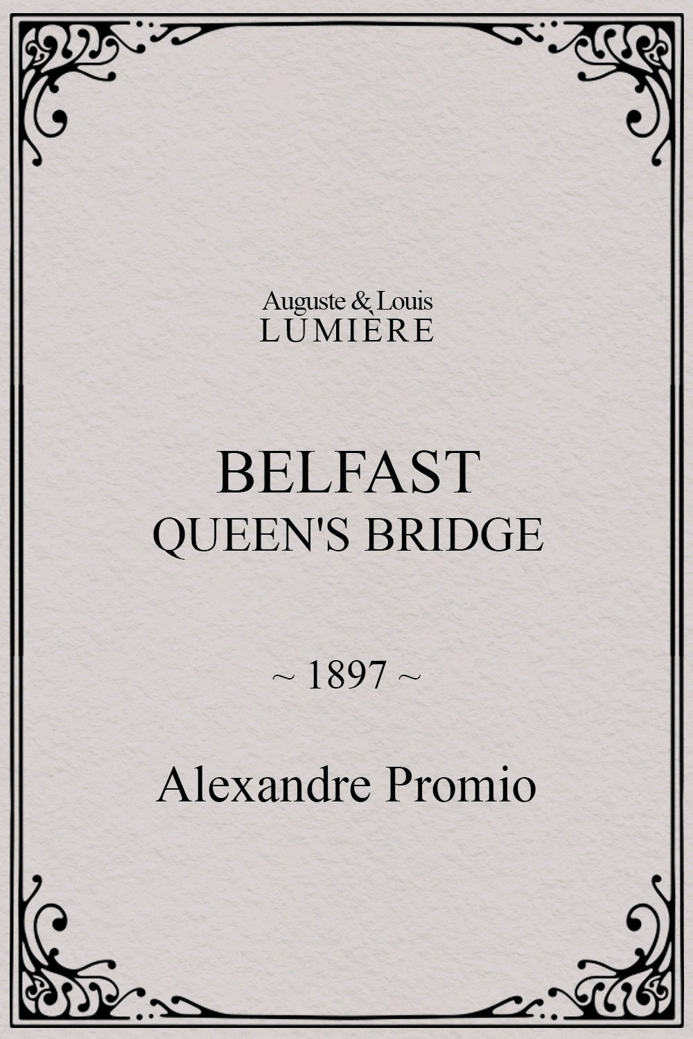 Belfast : Queen's Bridge