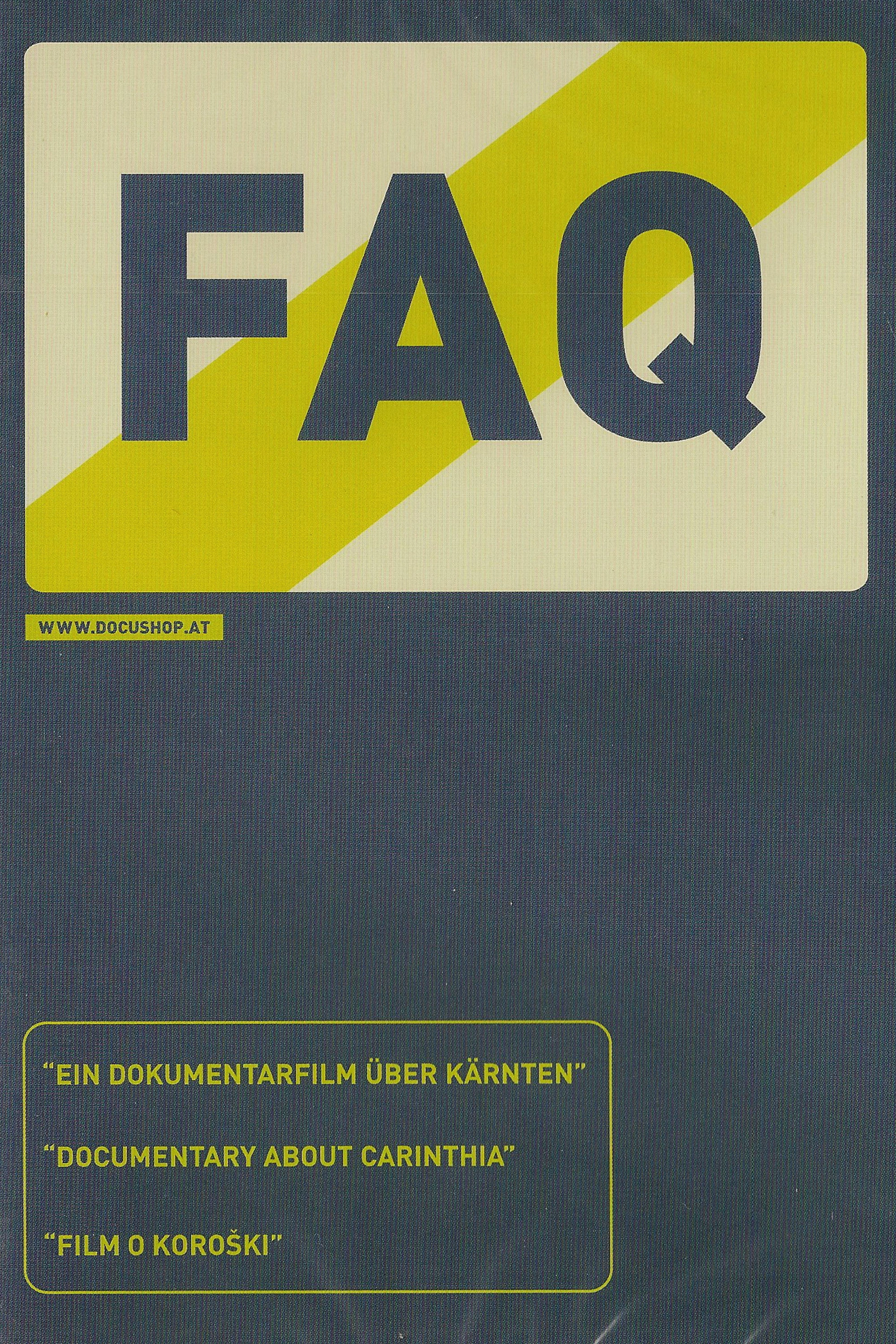 FAQ - Frequently Asked Questions