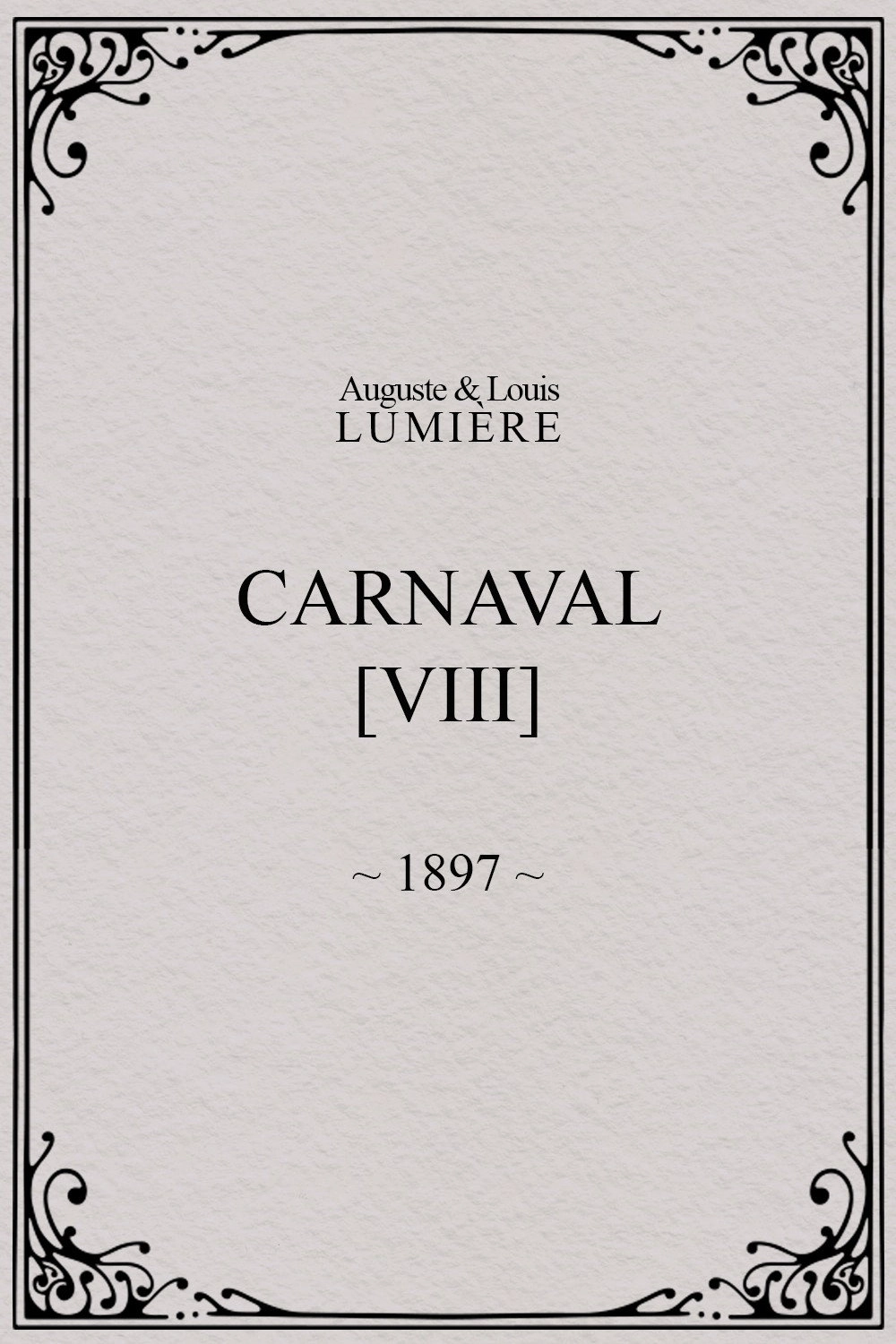 Carnaval, [VIII]