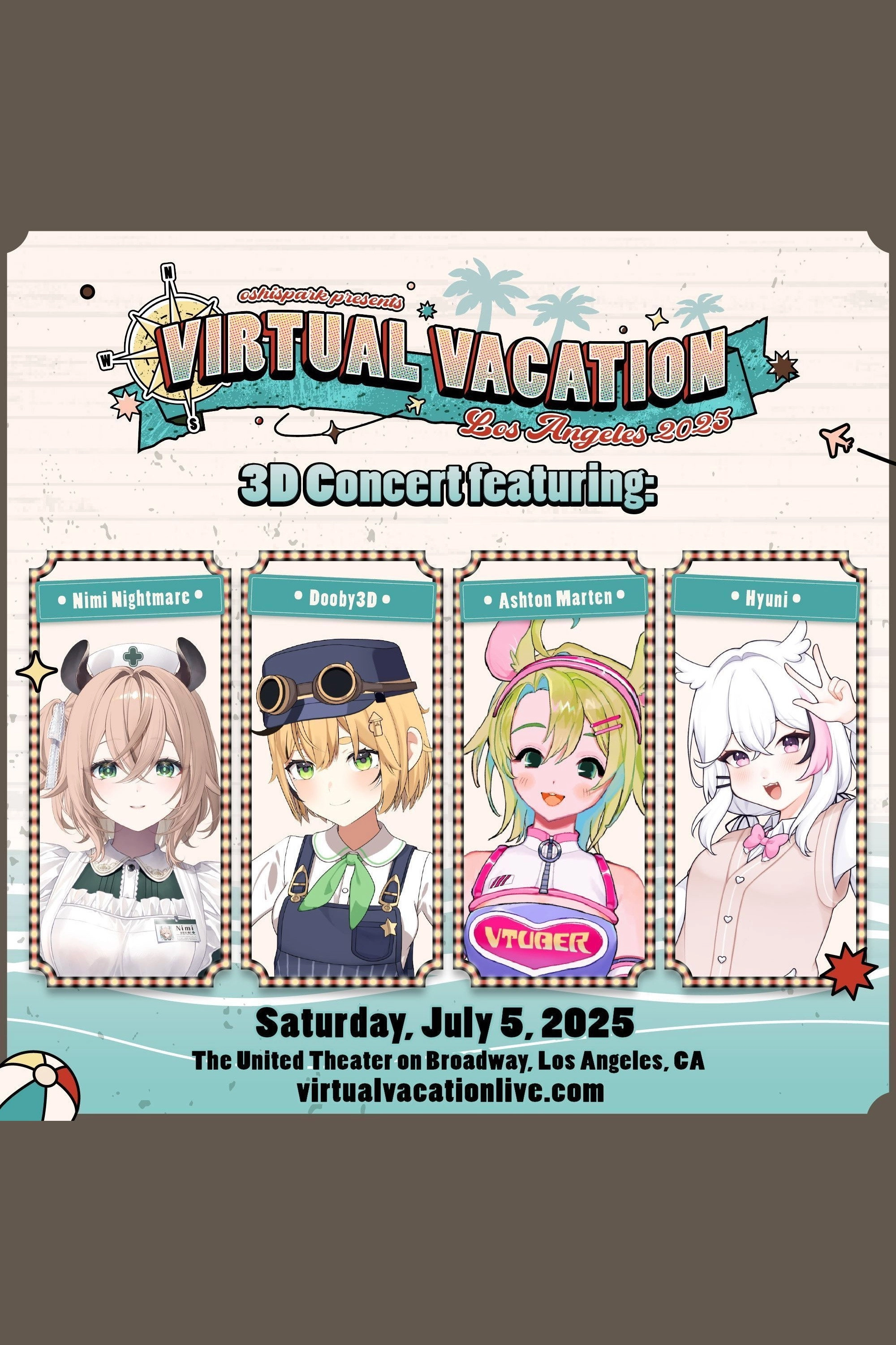 oshiSPARK presents Virtual Vacation